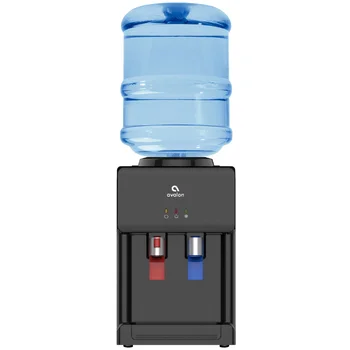 Опаковка вода Avalon Premium с най-добрите натоварване, температура на топлата и студената вода - черен
