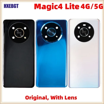 Оригинал за Честта Magic4 Lite 4G 5G делото на шасито, а на задната вратата на достъпа на отделението за батерията + Обектива на камерата, резервни Части за ремонт на Magic 4 Lite