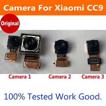 Оригинална предна камера за обратно виждане за Xiaomi Mi CC9 CC 9, основният модул на предна камера за селфи, резервни части за замяна на