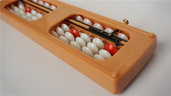 Пластмасови Играчки Abacus, 13 цифри, линеен калкулатор, развитие на Образователна играчка за деца
