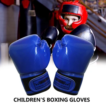 Предпазни ръкавици за детски кикбоксинга, устойчиви на разкъсване, предпазни ръкавици за ръце от изкуствена гъба, дишащи, трайни, за спортни принадлежности