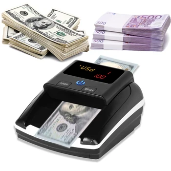 Преносим мини-брояч на пари AL-130 пари Детектор на фалшиви банкноти Автоматично откриване на фалшиви пари с помощта на хартия UV MG Качество
