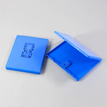 Пыленепроницаемый калъф за съхранение слот за карти син цвят за PSVITA 1000 2000