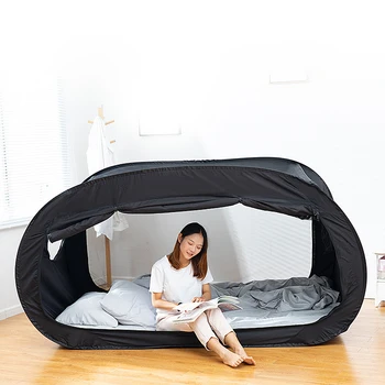 Сгъваема Палатка-легло Преносими Закрит Туристическа палатка за пътуване, Общата легло, място за уединение с фиксиран покрив от противомоскитной мрежа