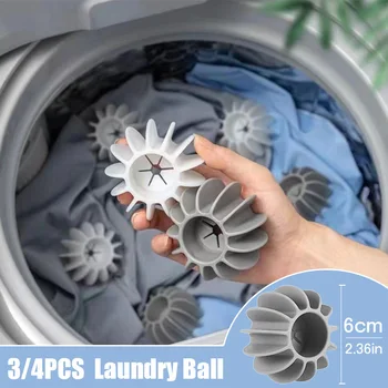 Силиконови топчета за пране, износване специални дезинфектант, срещу entanglements, използван в перални машини за предотвратяване образуването на възли по дрехите, чисти топката за пране