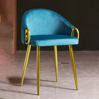 Скандинавските трапезни столове gamer Home Съвременно минималистичное луксозно творческа стол, маса за Хранене, стол за почивка sandalye Кухненски Мебели