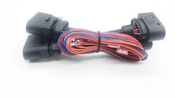 Скрити led светлини 10-14-пинов кабел за преобразуване халогенни фарове до ксенонови led светлини Кабел-адаптер за Octavia