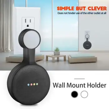 Смарт Говорител Аксесоар, един Конектор Монтиране на Стена Притежателя Аксесоари са Лесни за Инсталиране на Google Home Mini Smart Speaker