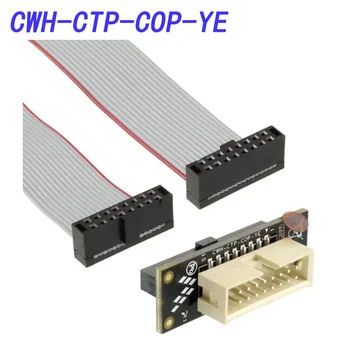 Сондата Avada Tech CWH-CTP-COP-YE, подвижни, за cpu Power архитектура, на База единица JTAG за да се свържете с CodeWarrior Tap