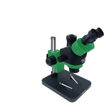 Специализиран промишлен микроскоп RL-M3T-B1 за ремонт, тринокулярный стереомикроскоп с висока разделителна способност