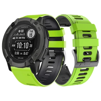 Спортен силиконов ремък за Garmin Instinct 2X Solar QuickFit каишка за часовник Garmin Instinct 2 2S гривна каишка за часовник Аксесоари