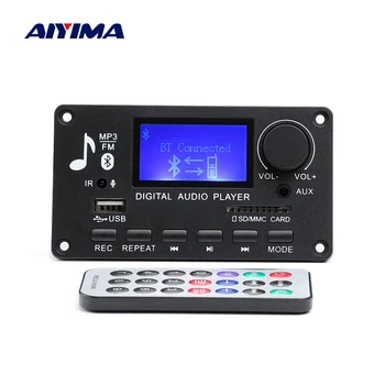 Такса MP3 декодер AIYIMA Аудио КПР USB плейър WMA, WAV, FLAC APE HiFi Декодиране Без Загуба С LCD дисплей За писане на Текстове на песни TF FM