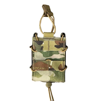 Тактически подсумки за магазини 5,56 и 7,62 Еърсофт Molle, чанта за един магазин, военно облекло, чанта за аксесоари за лов на открито