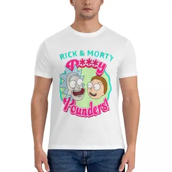 Тениска Pussys Смешни Pounders Essential, мъжки ризи с графичен дизайн, риза в стил хип-хоп, реколта дрехи