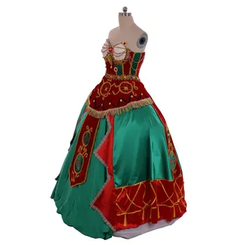 Фантомът от Операта Cosplay викторианска готическа рокля гражданска война Южна красавица свободен бал средновековна рокля в бароков костюм