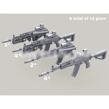 Фигурка от смола 1/35 GK, само на 12 пистолети, комплект в разглобено формата и неокрашенный