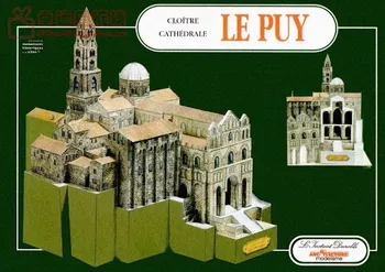 Франция Лепи Строителна 3D книжен модел 