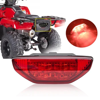 Червена Задна светлина квадроцикла Honda TRX420 TRX500 Rancher Foreman TRX 400EX RUBICON TRX250 2006-2015