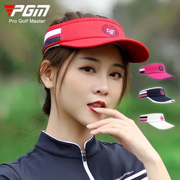 Шапка с отворен покрив PGM, дамски слънчеви шапки, памучен шапка-снэпбэк, регулируем шапка за джогинг, тенис, голф MZ017